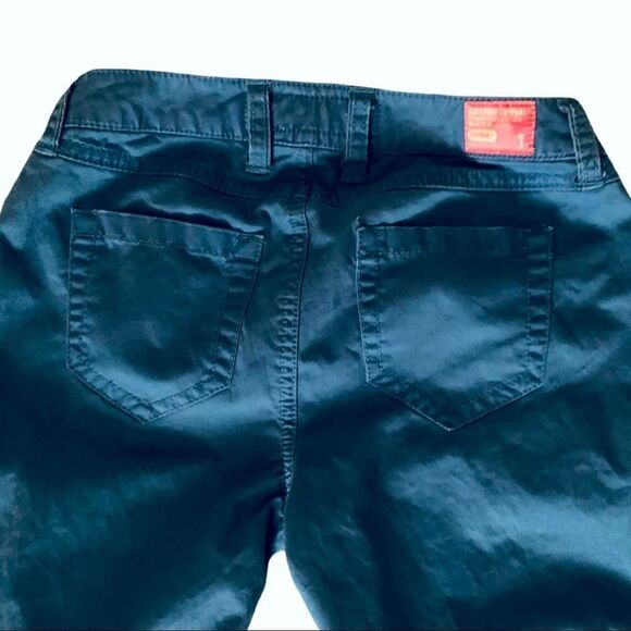 SUPERDRY Company Commdity Edition Blue Mid-Rise Skinny Jeans Size XS - Picture 5 of 10